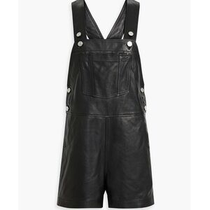 FRAME 100% Genuine Leather overalls Size XS Retail $1,095